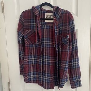Garage plaid jacket/shirt